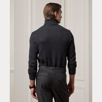 Pull à col roulé en cachemire - Dark Grey Melange