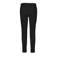 Pantalon Annie en laine stretch - Noir