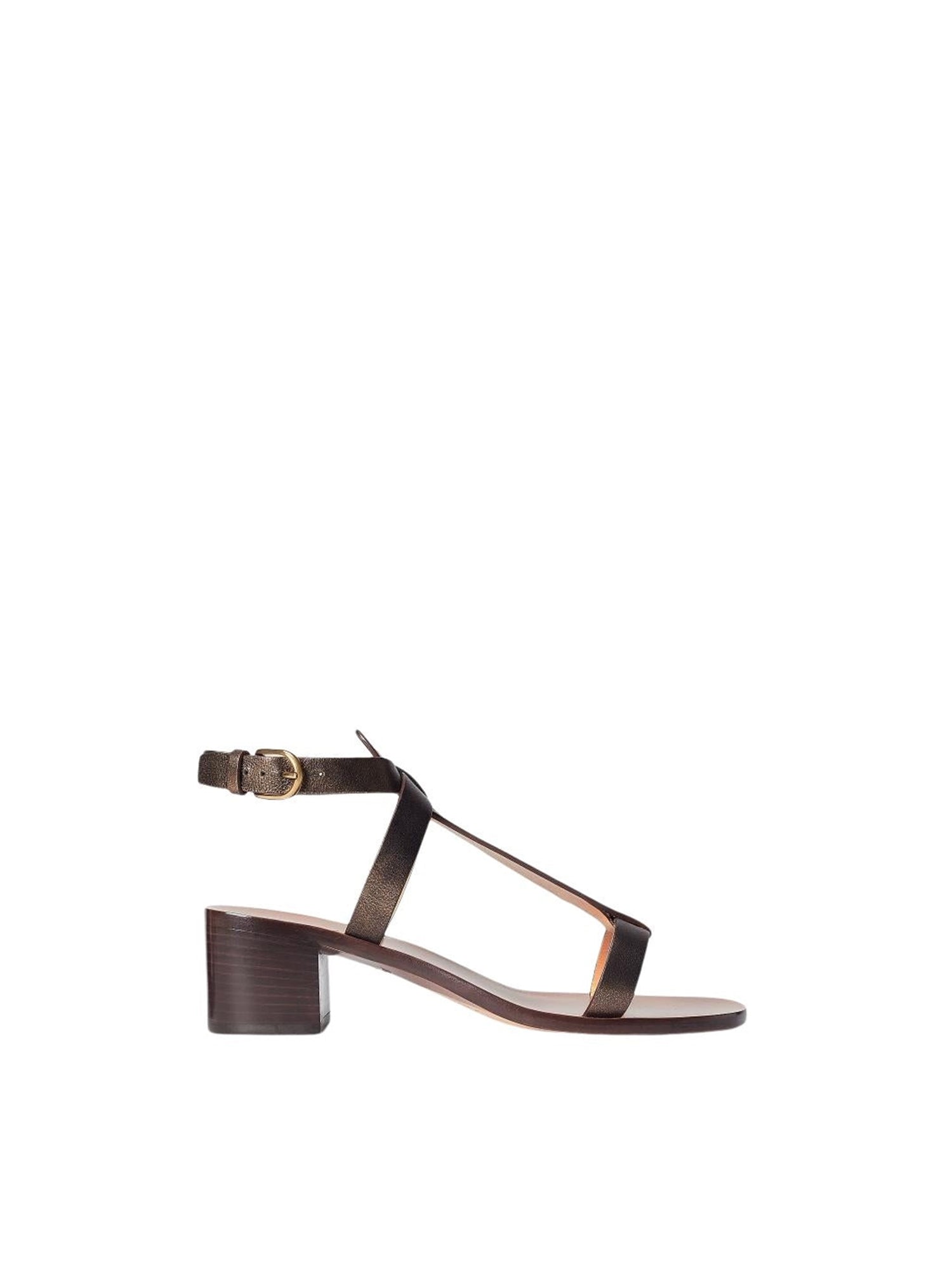 1 STOCK BRONZE HEEL SANDAL