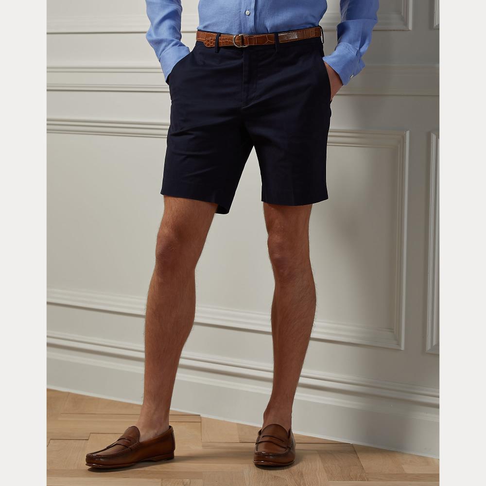 Short chino coupe droite stretch - Classic Chairman Navy