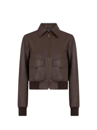 Bomber Sullivan en cuir - Luggage Brown