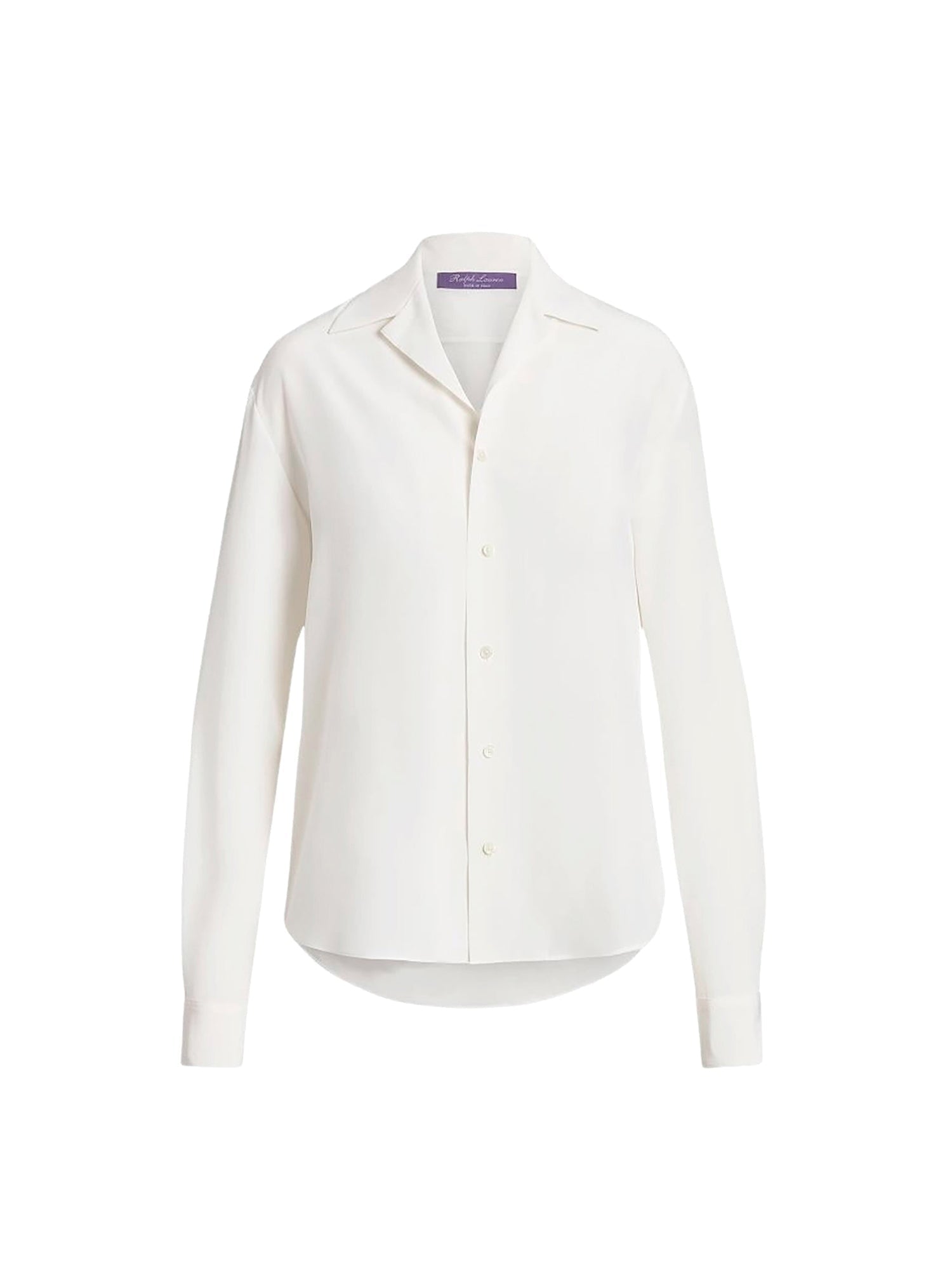Chemise Darien en crêpe de Chine - Lux Cream