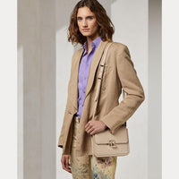 Sac bandoulière RL 888 en cuir - Fawn