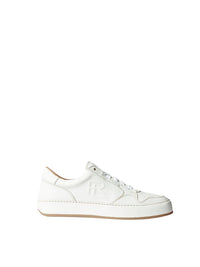 Baskets basses Jinett en cuir - White
