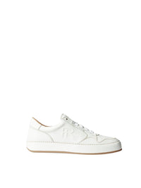 Baskets basses Jinett en cuir - White