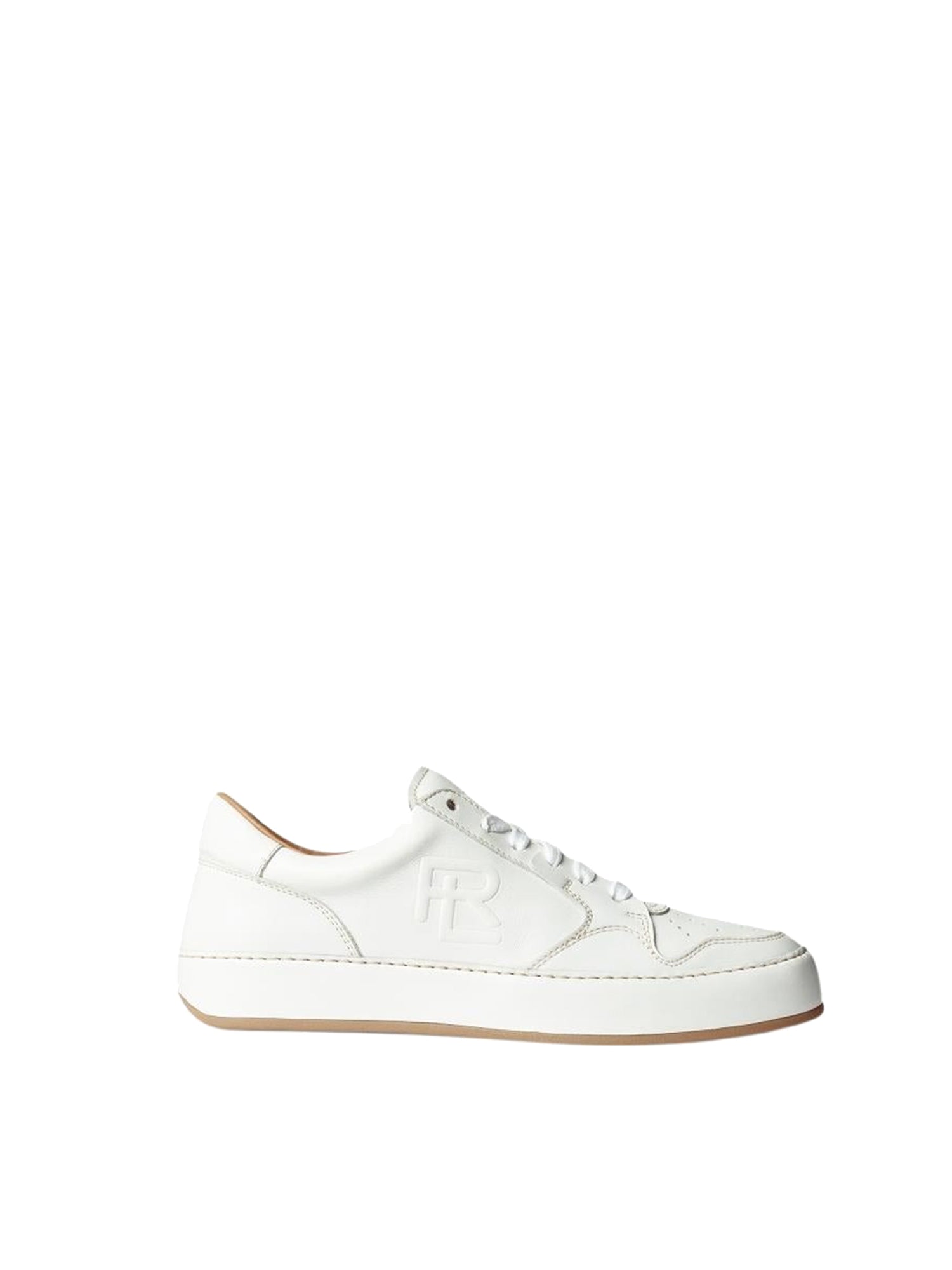 Baskets basses Jinett en cuir - White