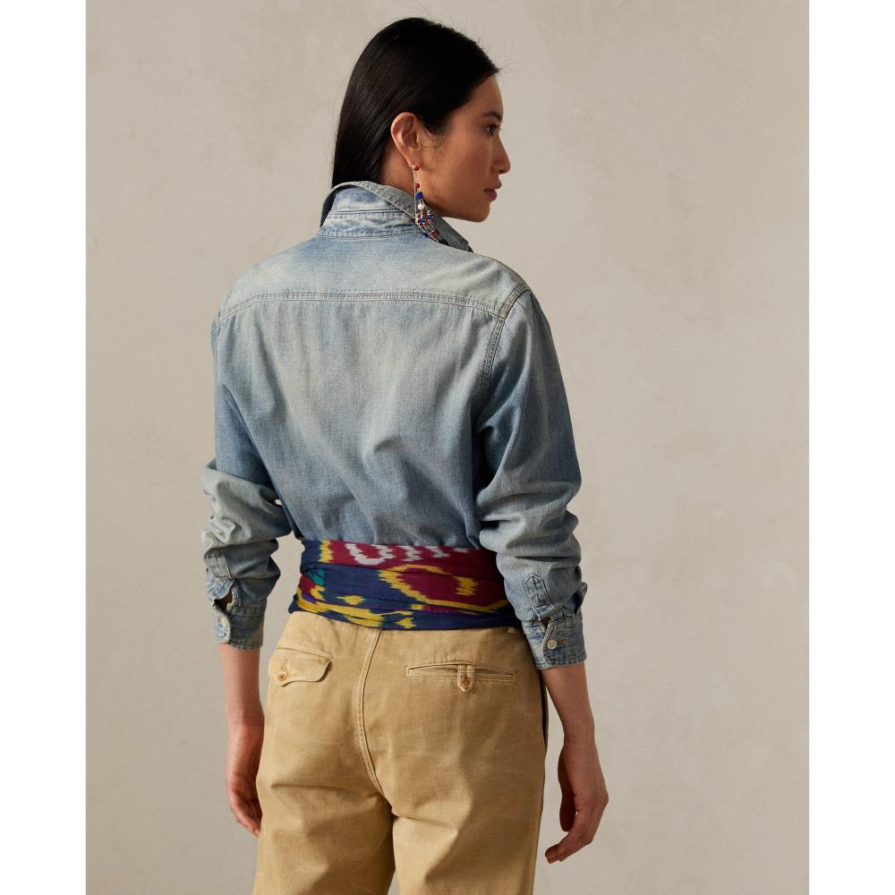 Chemise Tamia en denim - Light Indigo