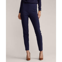 Pantalon sans poches en laine - Navy