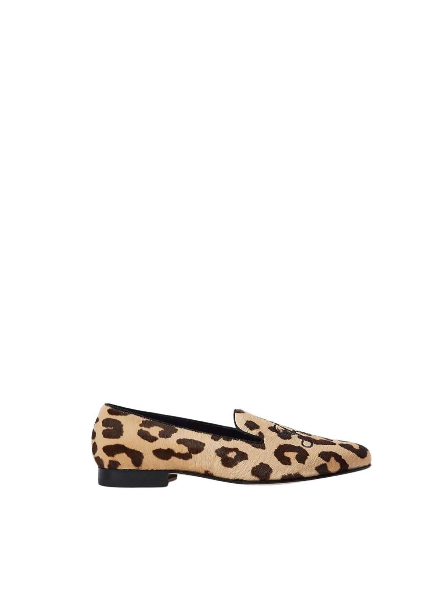 Chaussons Alonzo vachette motif léopard - Leopard