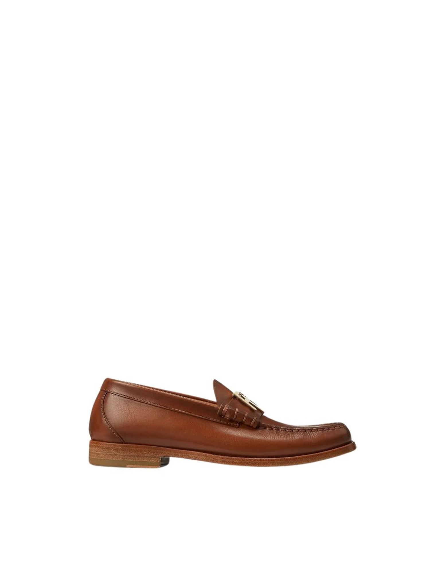 Mocassins Harlan en cuir tannée - Gold
