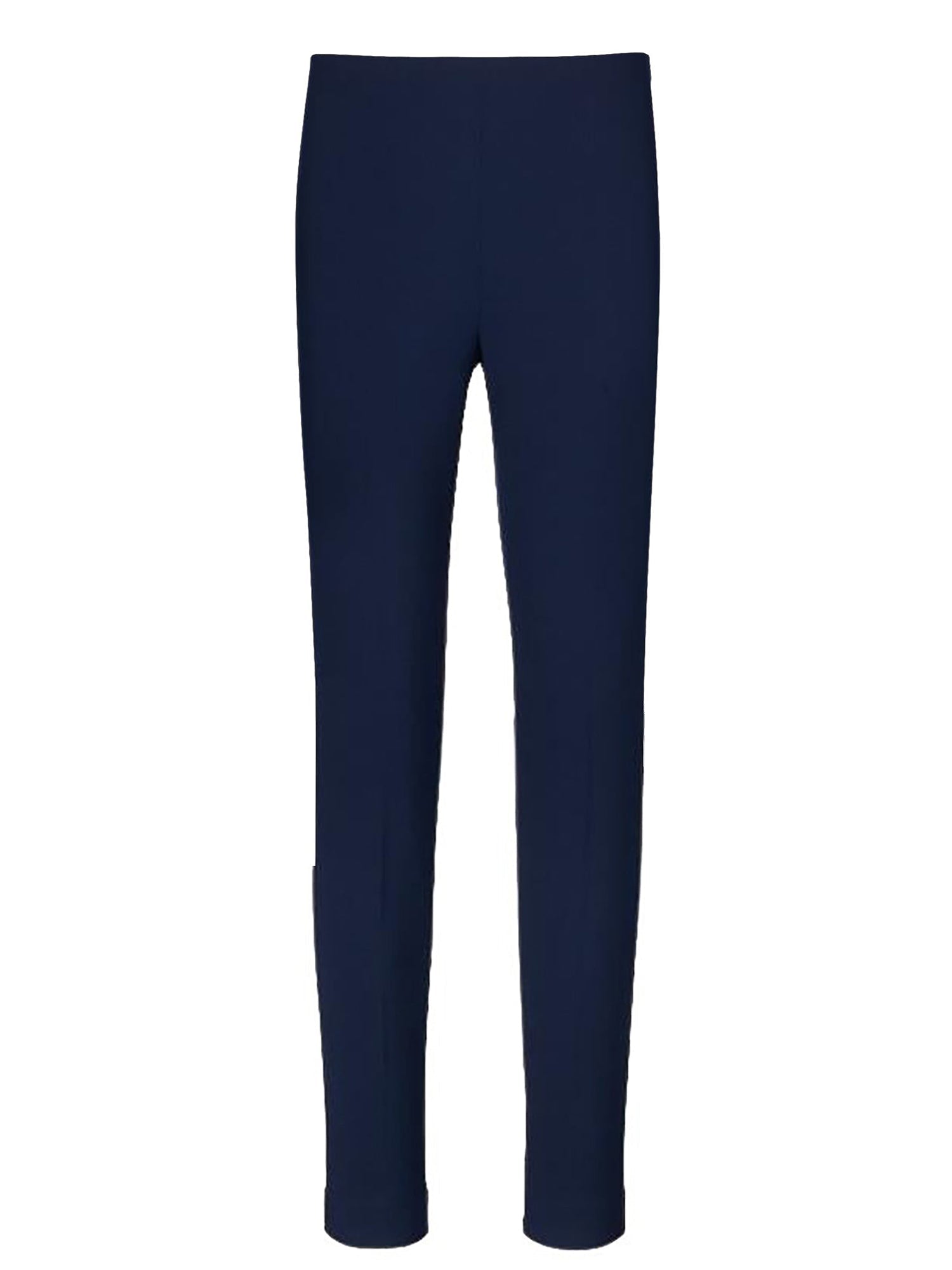 Pantalon sans poches en laine - Navy