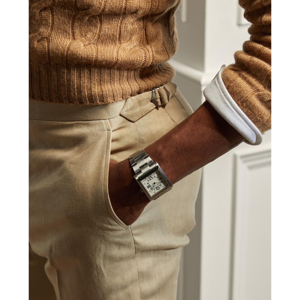 Gregory handmade linen trousers - Tan