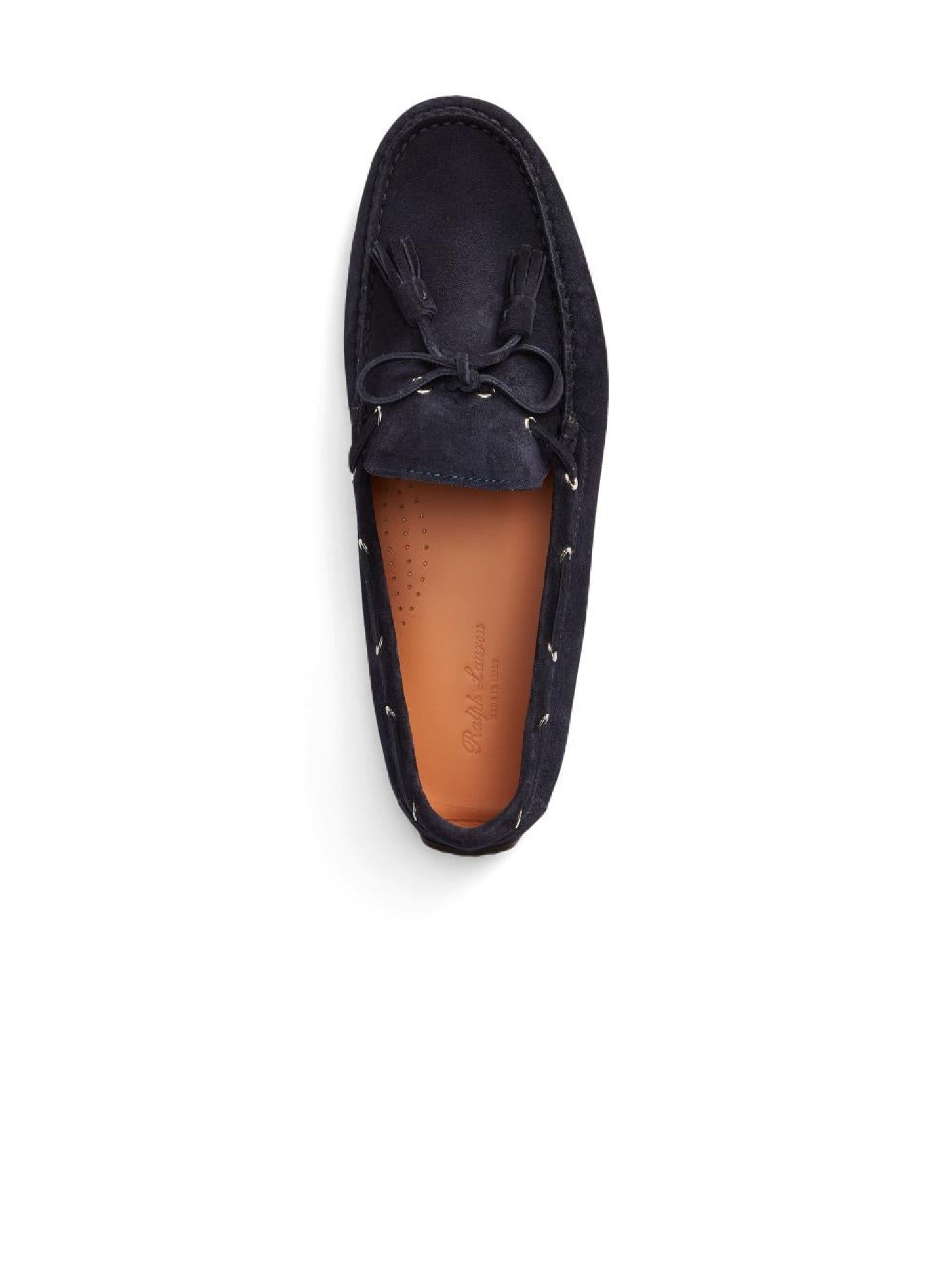 Harold leather driving loafers - Chairman Navy