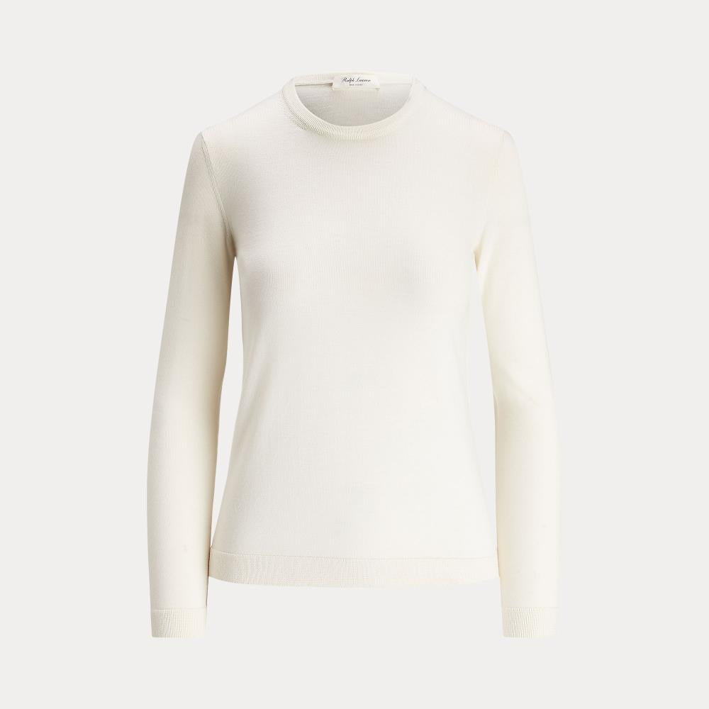 Pull col rond en cachemire - Lux Cream