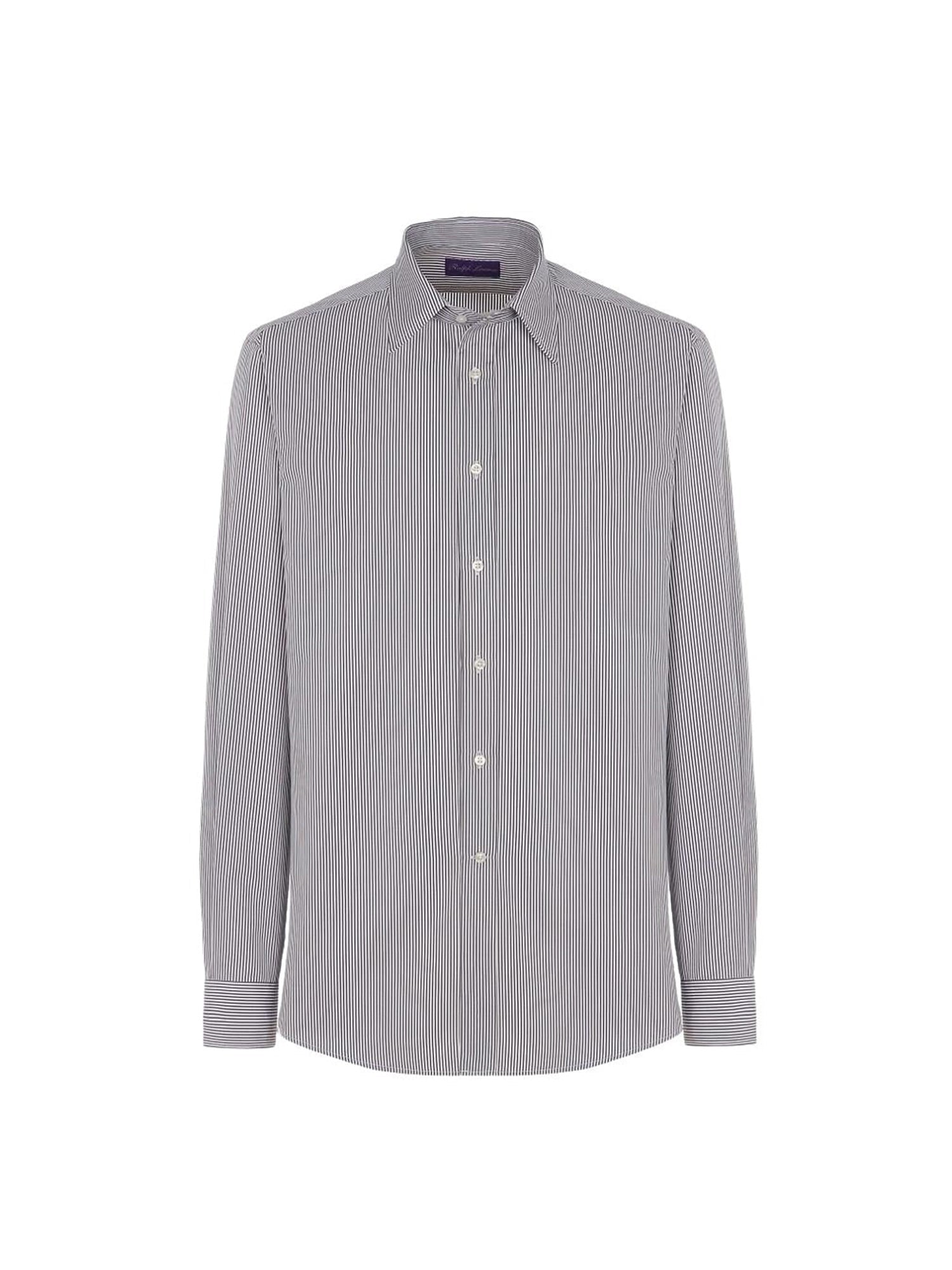 Chemise rayures bengalies en popeline - Grey & White