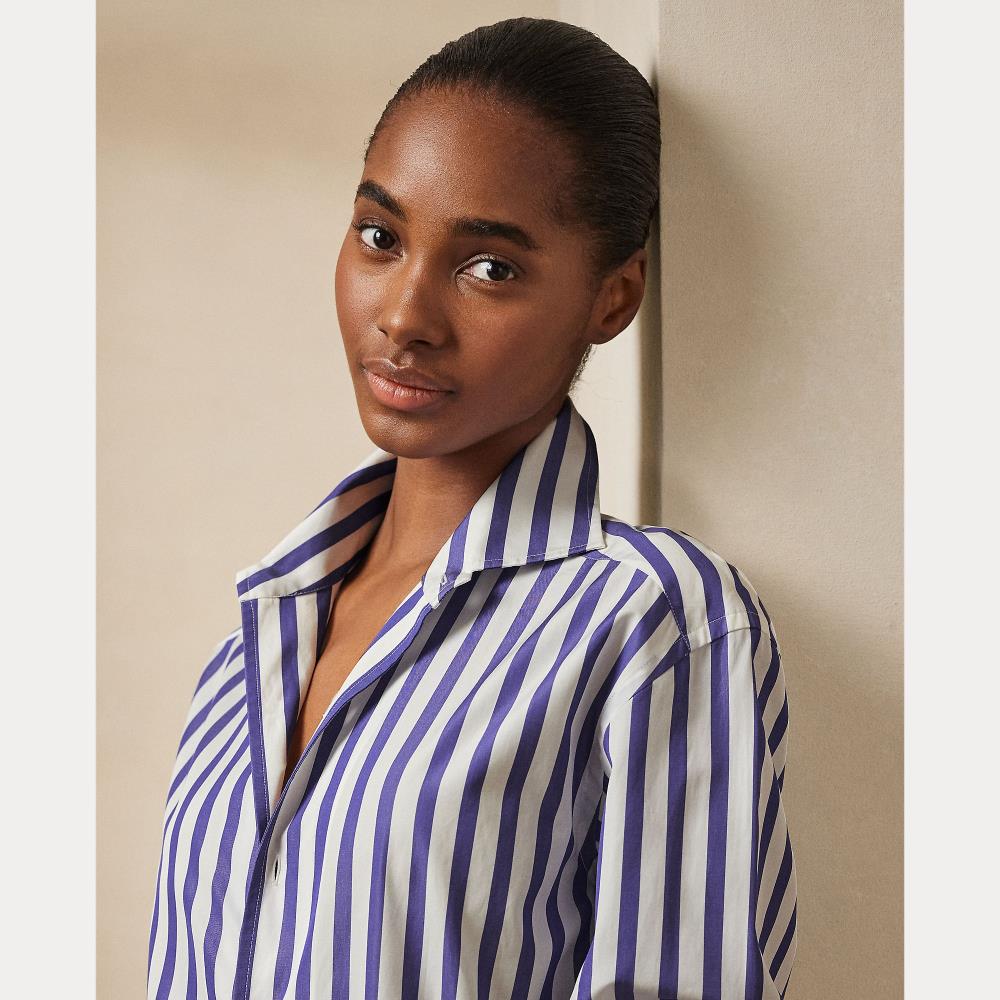 Chemise rayée - White & Blue