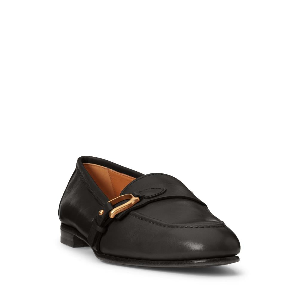 Mocassins Audrey Welington en cuir - Noir