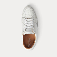 Baskets basses Jinett en cuir - White
