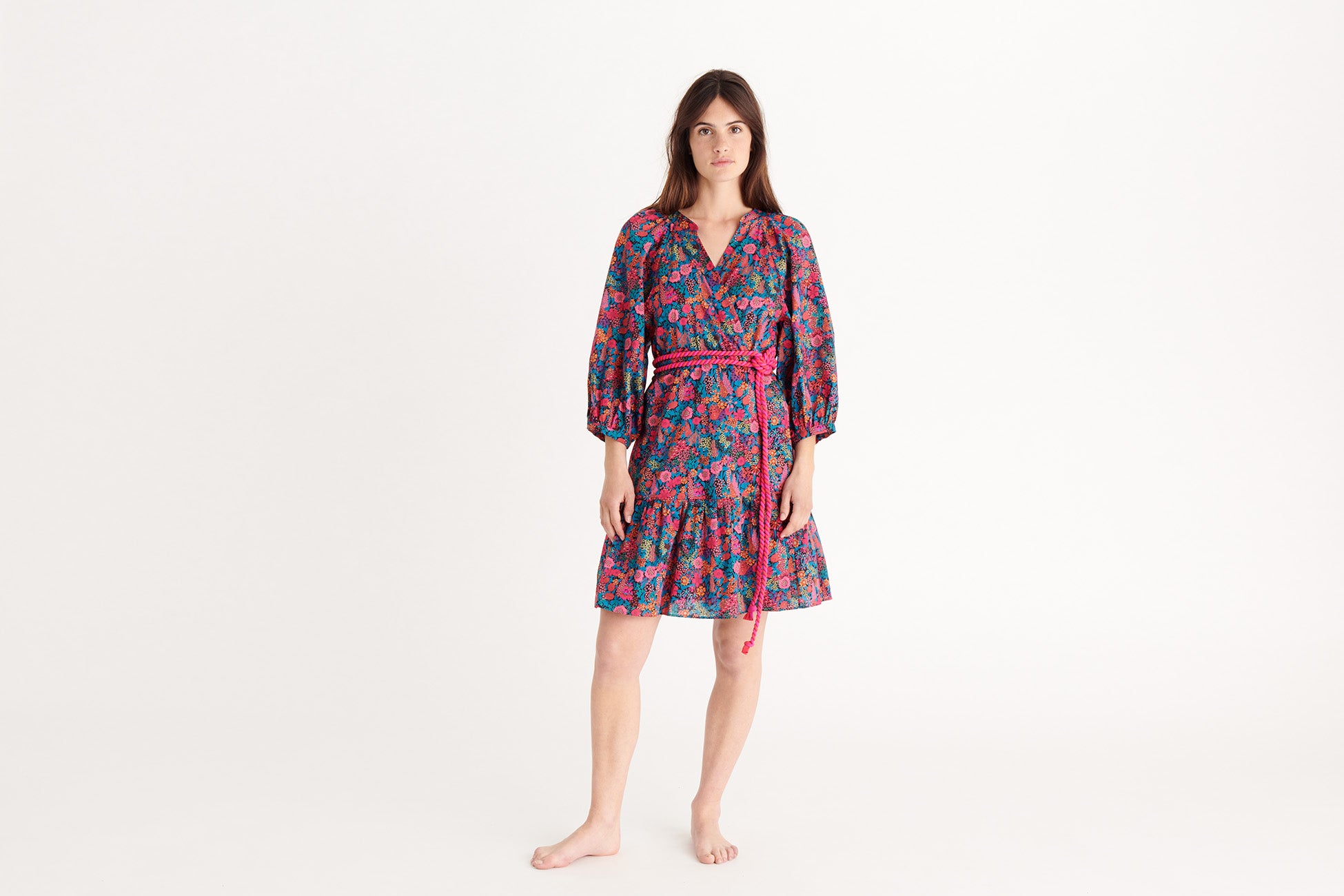 IMPRIME CIARA BETTY ROBE COURTE