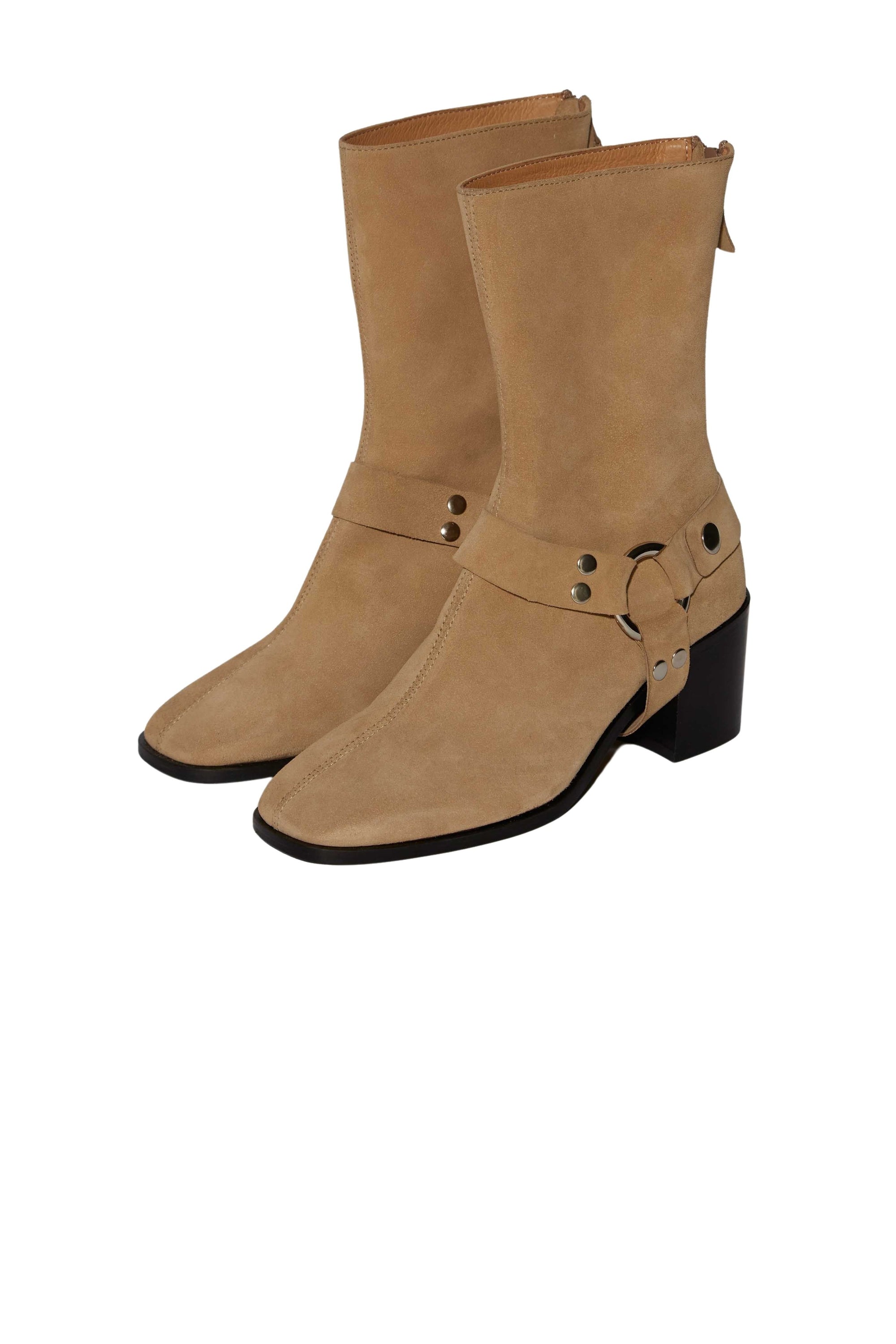 Bottes Morrison en cuir - Sable