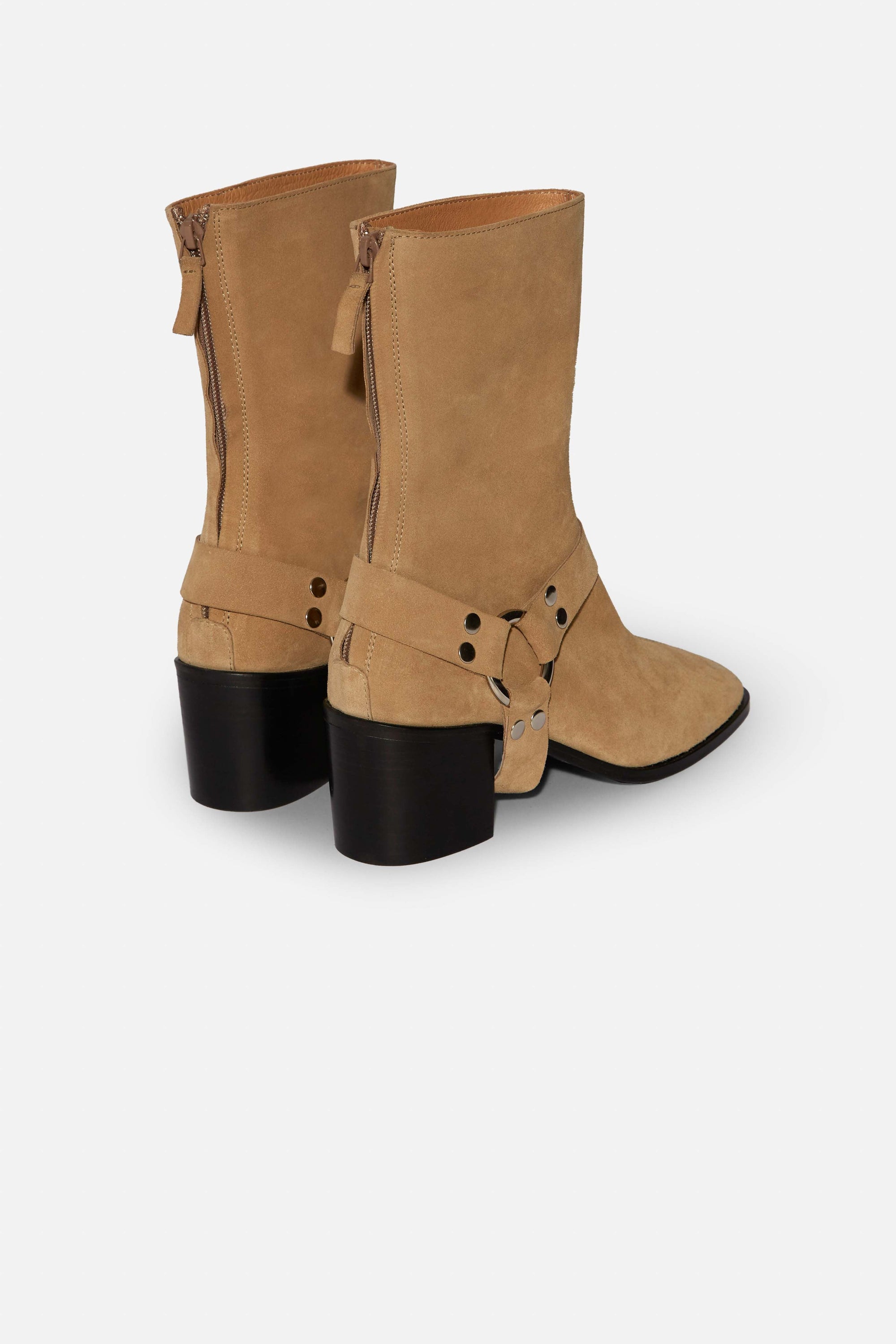 Bottes Morrison en cuir - Sable