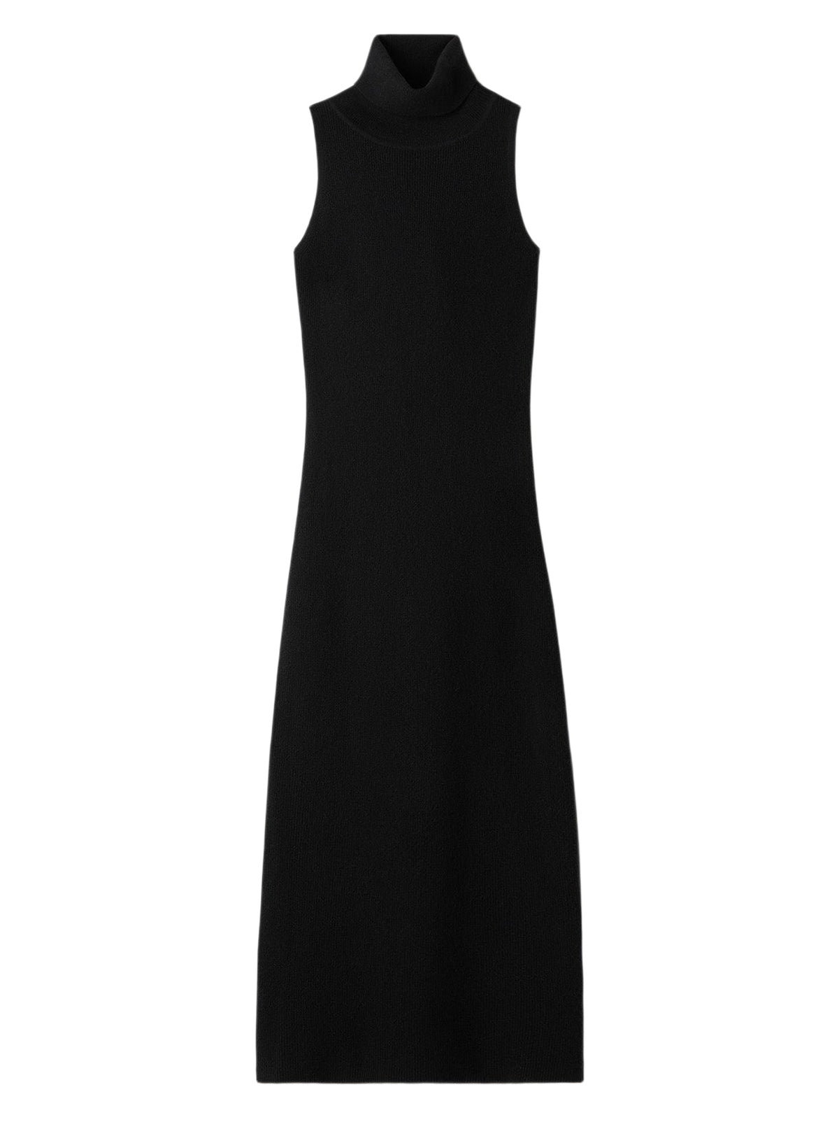 Robe à col roulé en cachemire - Noir
