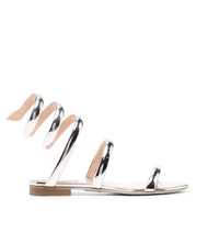 Sandales plates Serpente en cuir - Phard