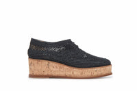 Black / Brogue Harold 65 en cuir - Black