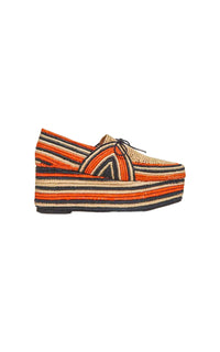 Red Clay Multi / Mocassins plateforme Diamond 60 - Red Clay Multi