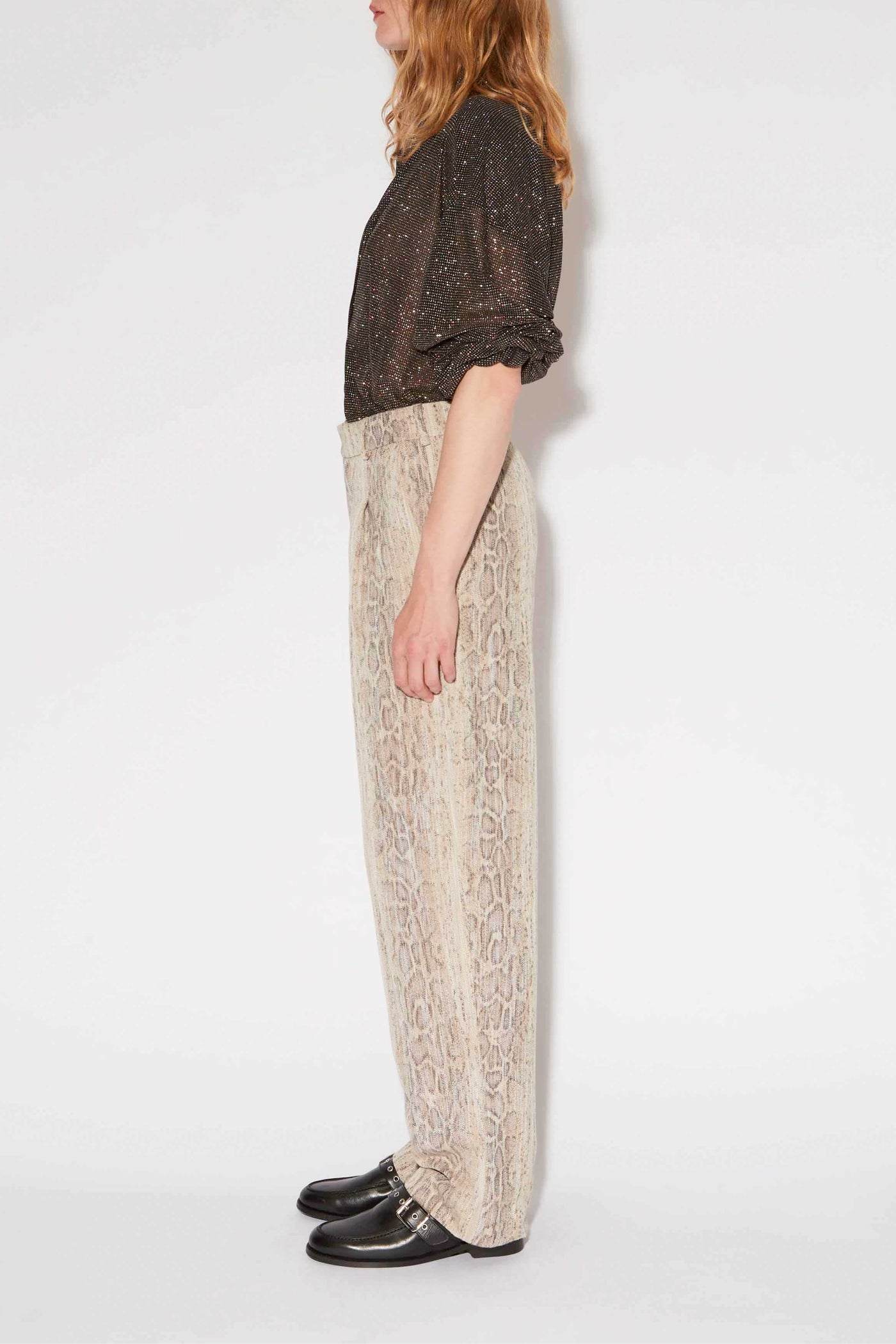 Pantalon Project imprimé - Beige