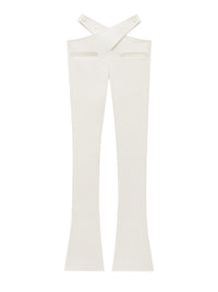 Criss Cross Trousers - Heritage White
