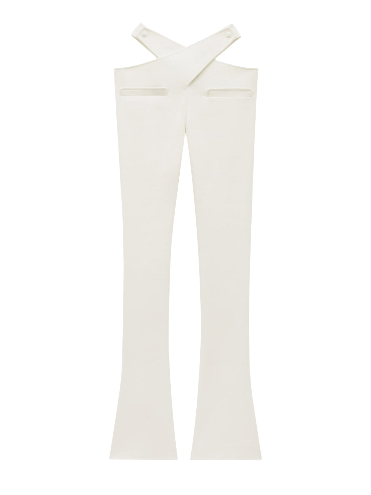 Criss Cross Trousers - Heritage White