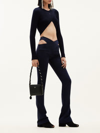 Pantalon Criss Cross - Navy