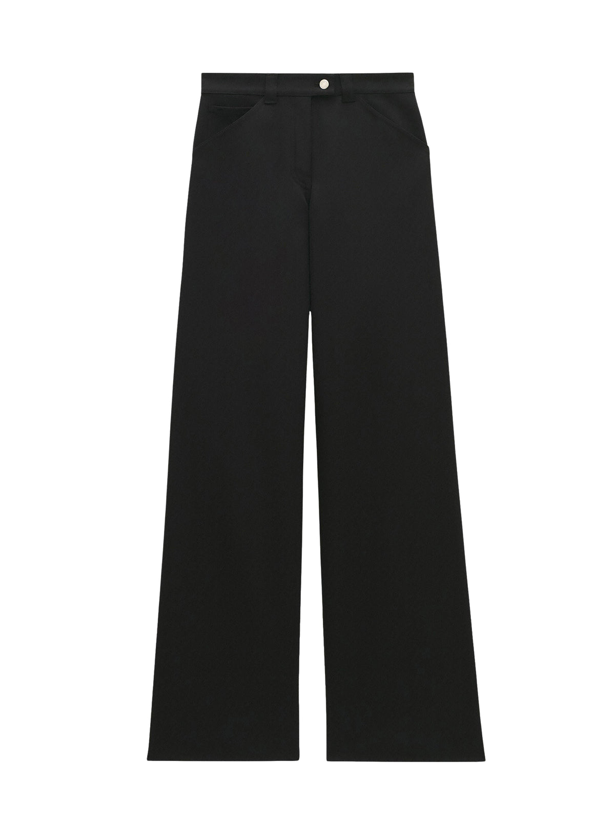 Pantalon hammer baggy à détail - Black