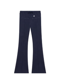 Pantalon piqué avec zip - Navy
