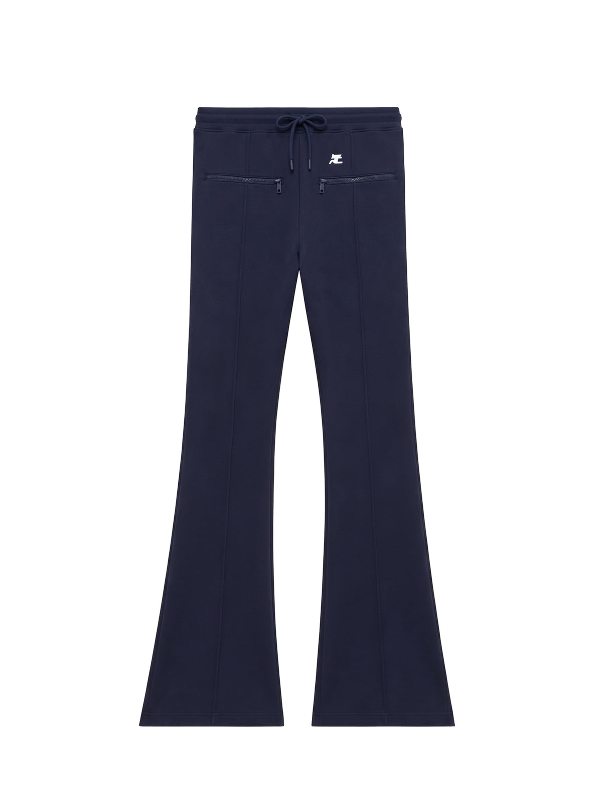 Pantalon piqué avec zip - Navy