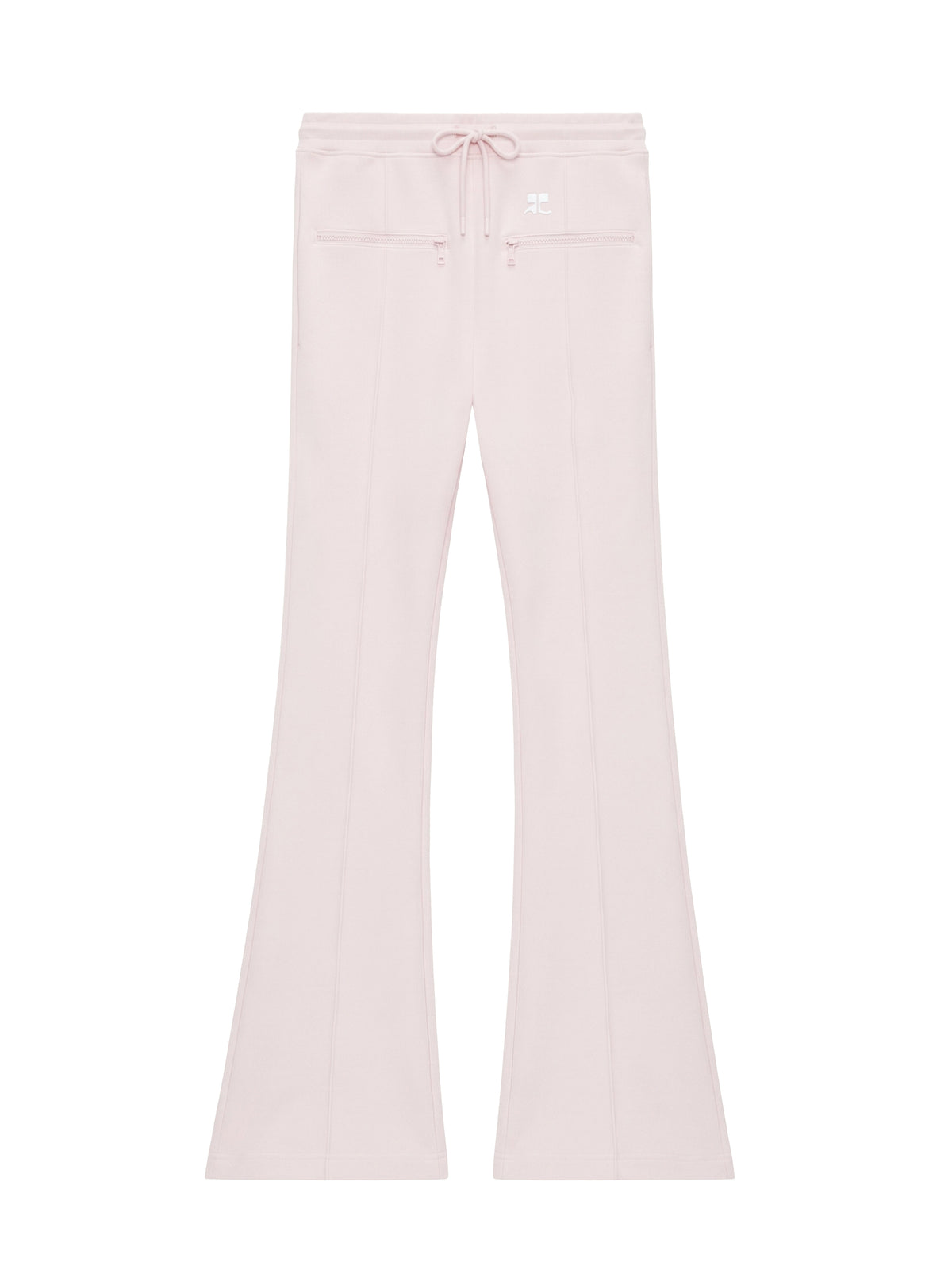Pantalon piqué avec zip - Lait De Rose