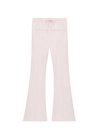 Pantalon piqué avec zip - Lait De Rose