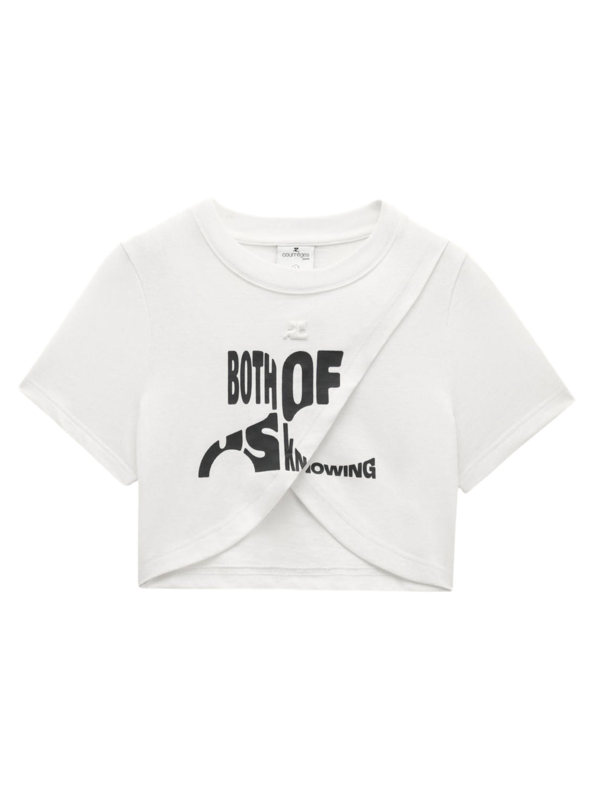 T-shirt Signature bumpy - Heritage White
