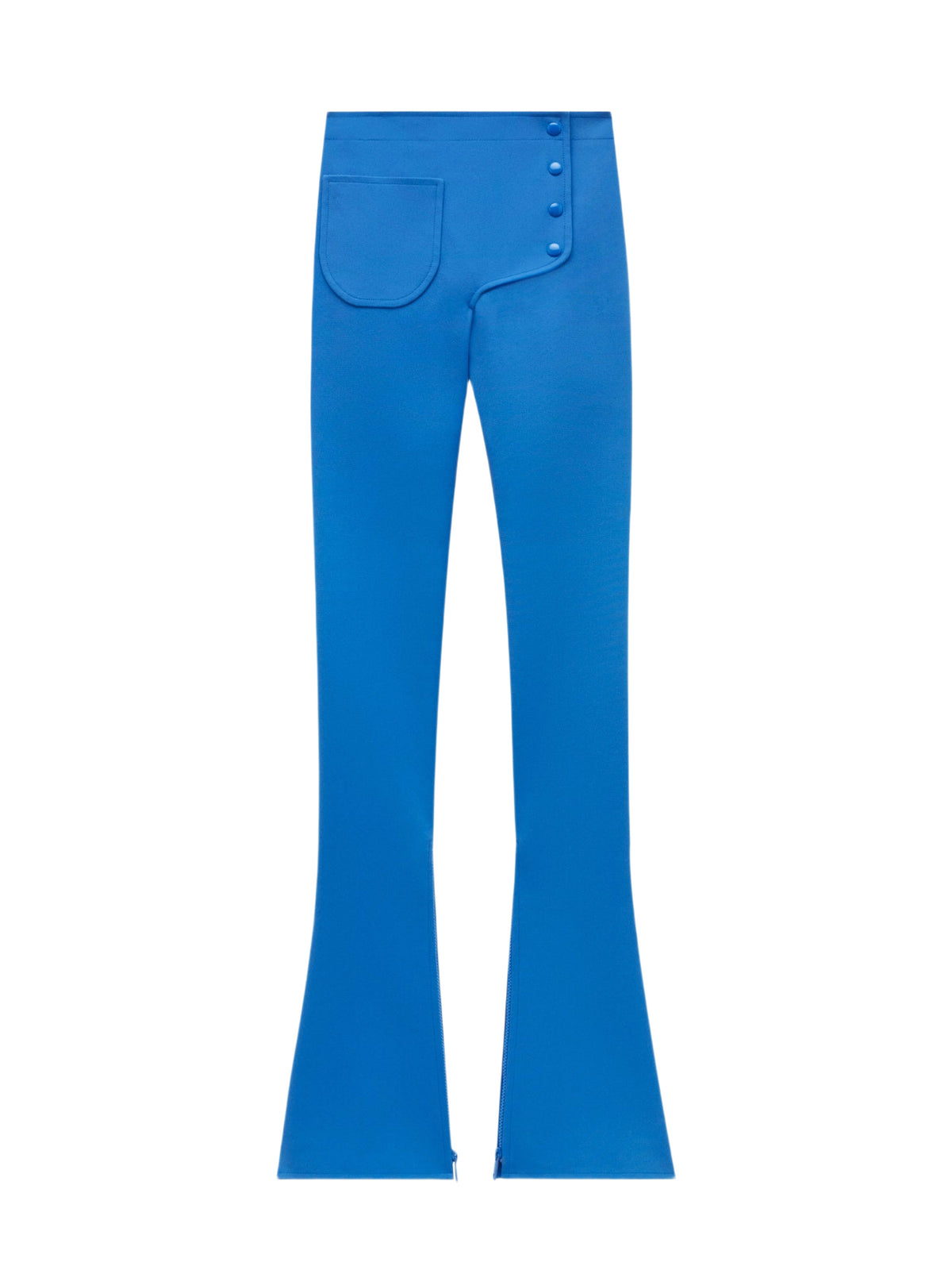 Pantalon flare à zip - Blue