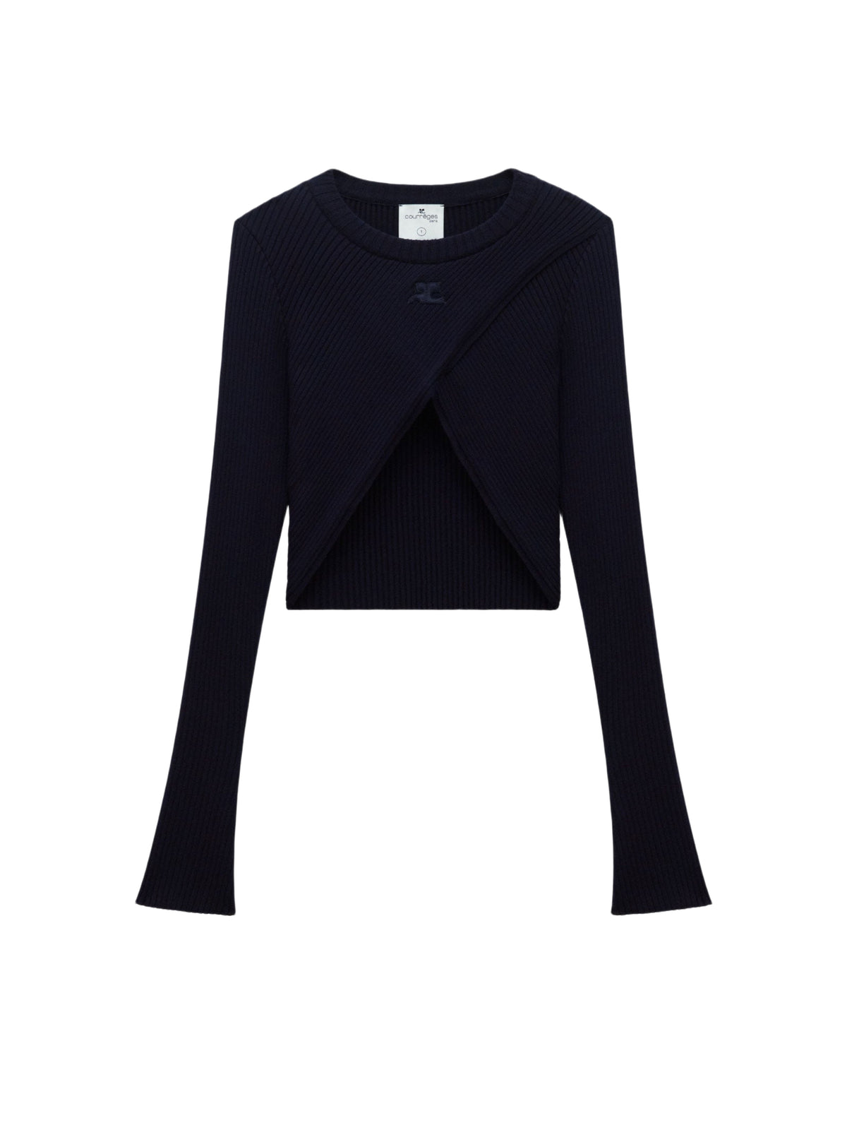 PRIX MARQUE : 80 / TOP TOP CROISE MANCHES LONGUES