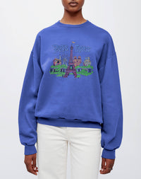 Sweatshirt Paris Postcard - Assorted