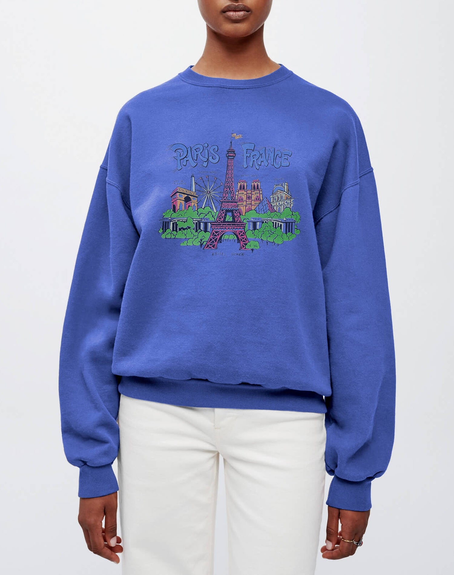 Sweatshirt Paris Postcard - Assorted
