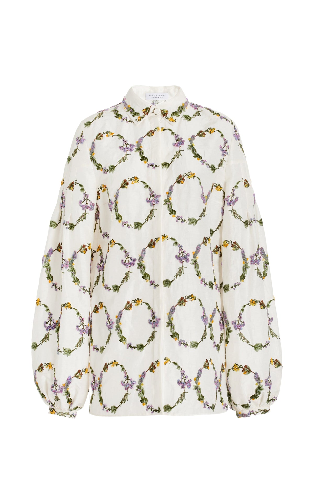 Ivory / Chemise Selene en soie - Ivory