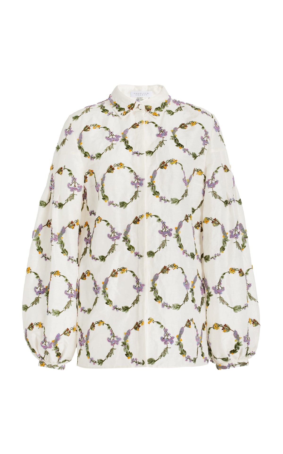 Ivory / Chemise Selene en soie - Ivory