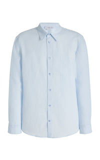 Quevedo Shirt en bleu / gris stripe fine multicolore line str shirt