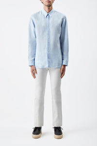 Quevedo Shirt en rose stripe fine multicolore line str shirt