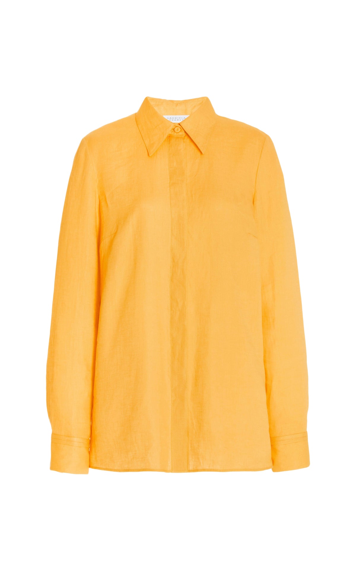 Fluorescent Orange / Chemise Cruz en lin - Fluorescent Orange