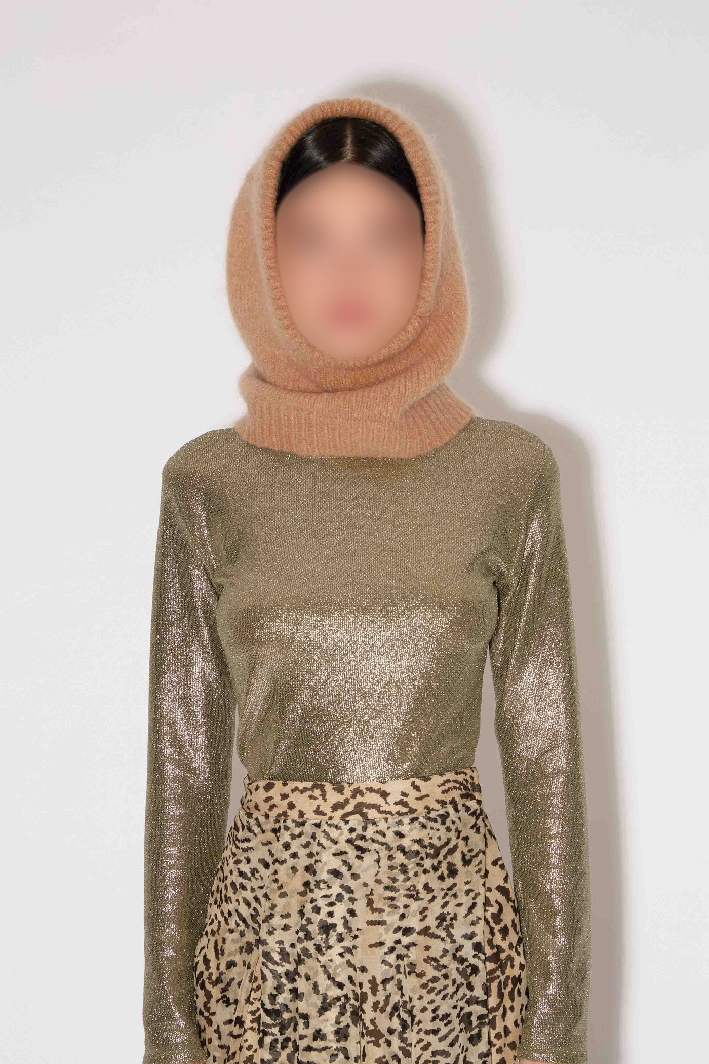 Jupe Ninon Chloe en soie - Animal