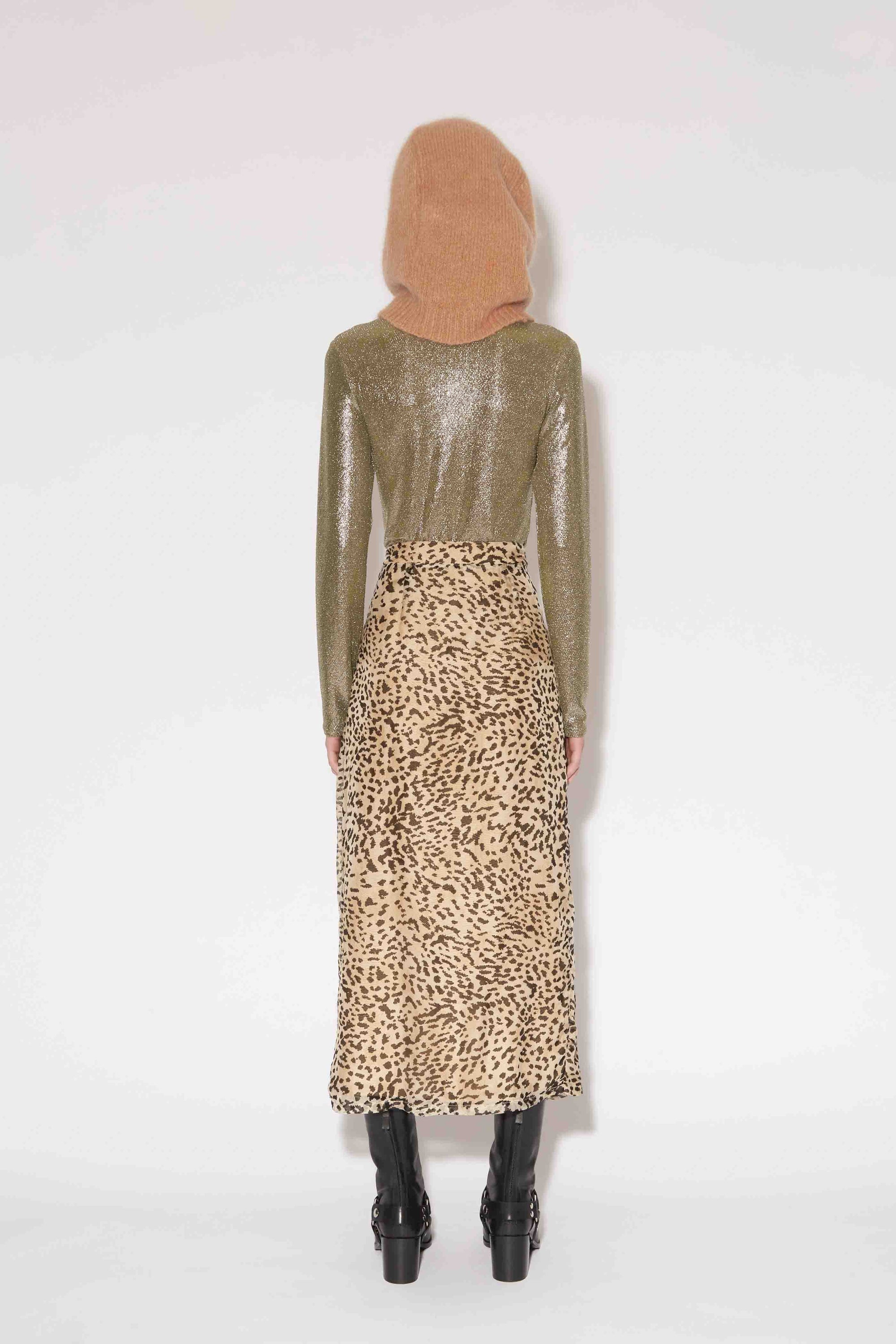 Jupe Ninon Chloe en soie - Animal